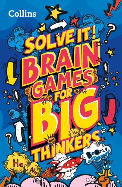 Brain games for big thinkers : More Than 120 Fun Puzzles for Kids Aged 8  and Above - Bags of Books