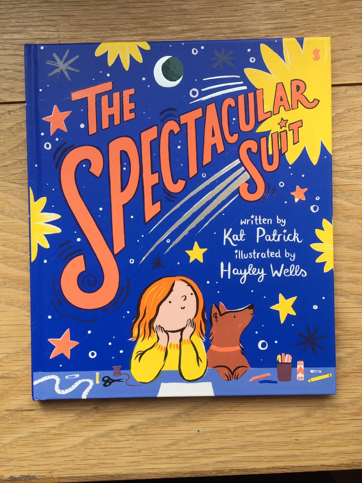 cover of The Spectacular Suit by Kat Patrick, illustrated by Hayley Wells