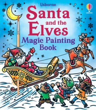 Santa and the Elves Magic Painting Book
