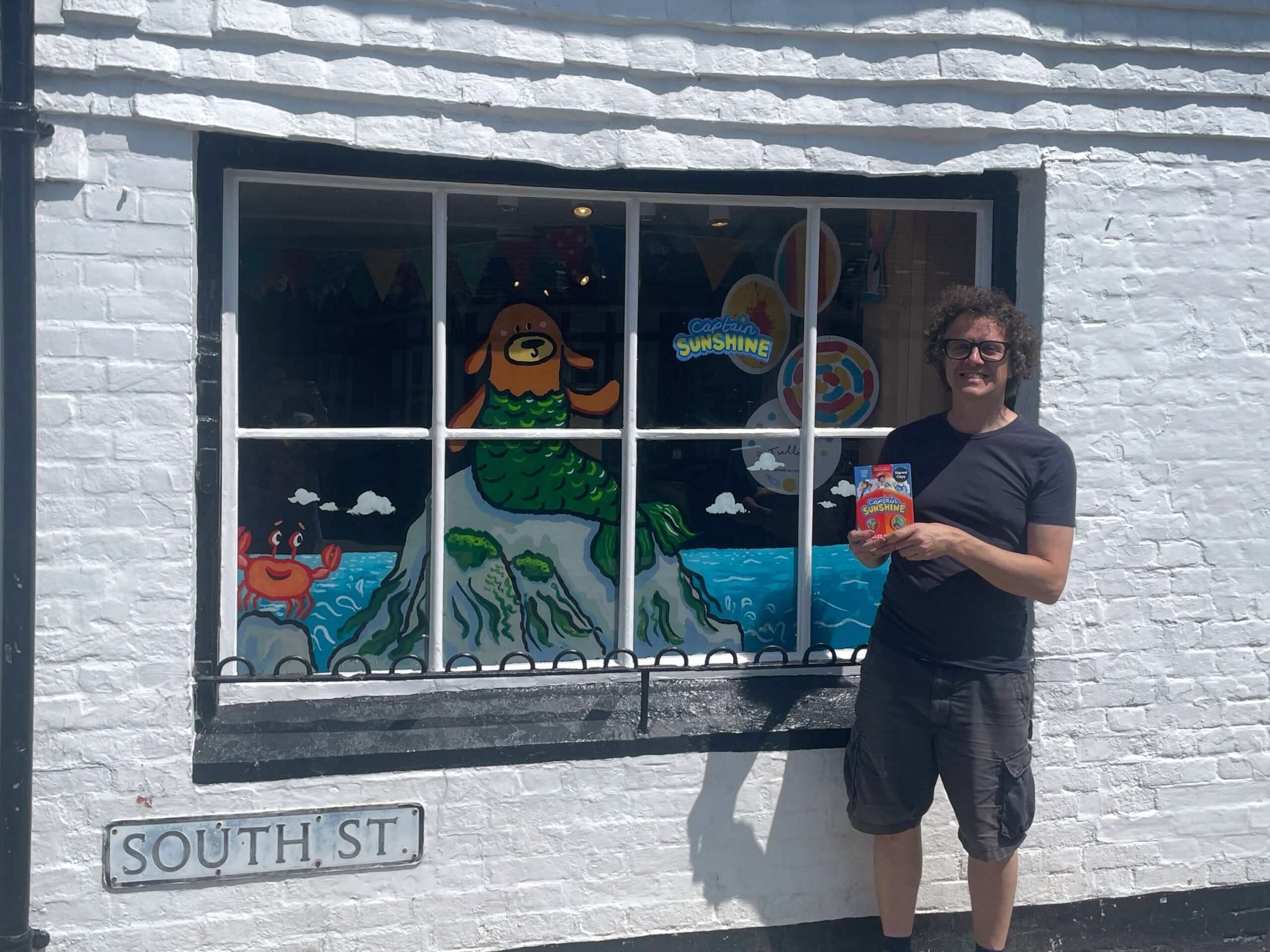 captain sunshine window display